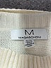 M Magaschoni Ivory Turtleneck Sweater Size XL - photo 7