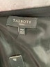 Talbots Solid Black Wool Skirt Size 14w - photo 3