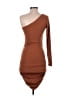 Assorted Brands Solid Brown Cocktail Dress Size S - photo 2