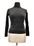 Unbranded Black Gray Turtleneck Sweater Size XL - photo 1