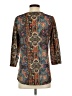 PatPat Brown Blue 3/4 Sleeve Blouse Size S - photo 2