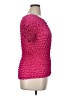Unbranded 100% Polyester Pink Short Sleeve Top Size XL (estimated) - photo 4