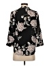Yumi Kim Black 3/4 Sleeve Blouse Size XS - photo 2