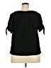 Style&Co Black Short Sleeve Blouse Size XXL - photo 2