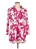 Ember 100% Polyester Floral Pink 3/4 Sleeve Blouse Size XL - photo 1