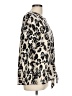 Veveret Animal Print Ivory Pullover Sweater Size L - photo 4