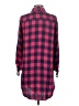 Draper James 100% Rayon Plaid Red Long Sleeve Button-Down Shirt Size 2 - photo 2