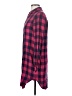 Draper James 100% Rayon Plaid Red Long Sleeve Button-Down Shirt Size 2 - photo 5