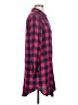 Draper James 100% Rayon Plaid Red Long Sleeve Button-Down Shirt Size 2 - photo 4