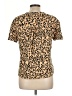 Westbound Animal Print Tan Short Sleeve Turtleneck Size L (petite) - photo 2