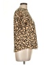 Westbound Animal Print Tan Short Sleeve Turtleneck Size L (petite) - photo 4