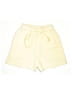 Current Air 100% Polyester Solid Yellow Shorts Size XS - photo 1