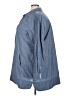 Avenue 100% Cotton Blue 3/4 Sleeve Button-Down Shirt Size 26/28 - photo 2