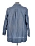 Avenue 100% Cotton Blue 3/4 Sleeve Button-Down Shirt Size 26/28 - photo 4