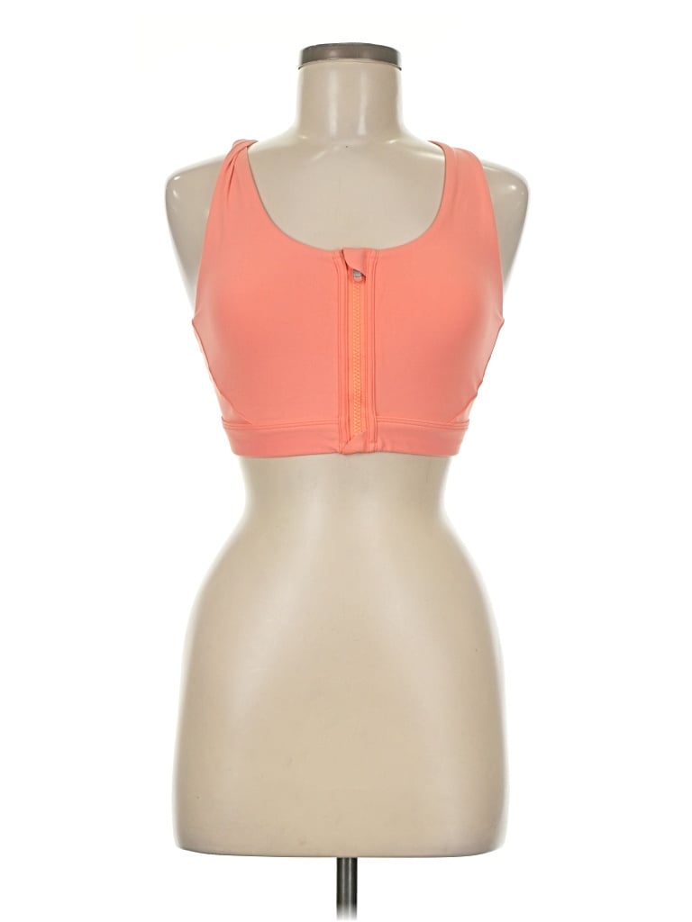 Pre-owned Athleta Sports Bra In Orange