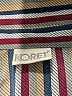 Koret Stripes Blue Long Sleeve Blouse Size M (estimated) - photo 4