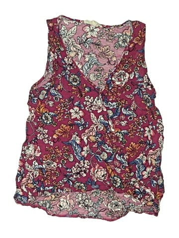 Pink Rose Tank Top (view 1)