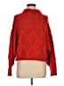 Neely 100% Polyester Red Turtleneck Sweater Size M - photo 1
