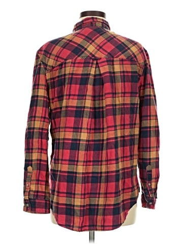 BDG Long Sleeve Button-Down Shirt (view 2)