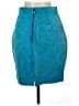 Assorted Brands 100% Leather Teal Casual Skirt Size 7 - photo 2