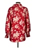 Assorted Brands 100% Polyester Floral Red 3/4 Sleeve Blouse Size S - photo 2