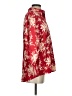 Assorted Brands 100% Polyester Floral Red 3/4 Sleeve Blouse Size S - photo 4