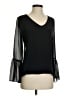 Banana Republic 100% Polyester Black 3/4 Sleeve Blouse Size XS - photo 1