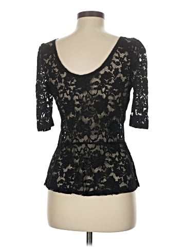 White House Black Market Short Sleeve Blouse (view 2)