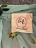 Grace & Emma 100% Polyester Green 3/4 Sleeve Blouse Size L - photo 7