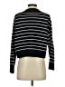 T Tahari Stripes Black Blue Pullover Sweater Size S (estimated) - photo 2