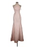 Dessy Collection 100% Polyester Tan Pink Cocktail Dress Size 0 - photo 1