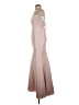 Dessy Collection 100% Polyester Tan Pink Cocktail Dress Size 0 - photo 5