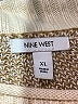 Nine West Animal Print Ivory Turtleneck Sweater Size XL - photo 7