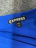 Express 100% Polyester Solid Blue Casual Dress Size L - photo 7