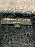 Generation Love Black Pullover Sweater Size M - photo 7