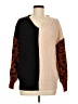 Unbranded 100% Acrylic Animal Print Brown Pullover Sweater Size M - photo 1