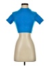 Unbranded Blue Short Sleeve Turtleneck Size S - photo 1