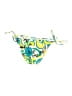 Apollo Print Yellow Swimsuit Bottoms Size L - photo 2