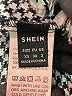 Shein 100% Polyester Houndstooth Black Cocktail Dress Size 2 - photo 7