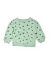 Cloud Island Print Green Sweatshirt Size 6-9 mo - photo 1