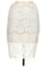 Codigo 100% Polyester Ivory Formal Skirt Size M - photo 1
