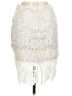 Codigo 100% Polyester Ivory Formal Skirt Size M - photo 2