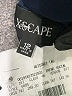 Xscape 100% Nylon Black Blue Cocktail Dress Size 12 - photo 3
