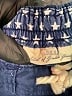 H&M L.O.G.G. Blue Linen Pants Size 9-12 mo - photo 3