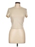 Shein Tan Short Sleeve T-Shirt Size L - photo 1