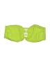 Solid & Striped Green Swimsuit Top Size L - photo 1