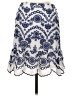 Anne Klein Paisley Blue Casual Skirt Size S (petite) - photo 1