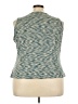 Lane Bryant Teal Sleeveless Top Size 26 - 28 Plus - photo 2