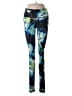 Almost Famous Print Blue Active Pants Size M - photo 1