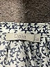 dalia 100% Polyester Blue 3/4 Sleeve Blouse Size L - photo 7